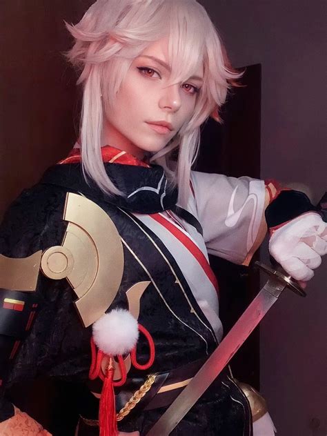 genshin cosplays|genshin cosplay kazuha.